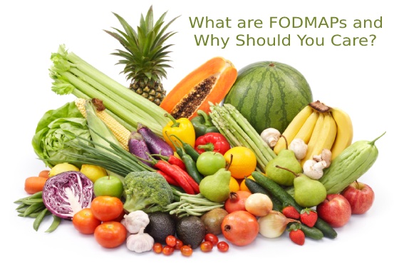 Arrangement of low and high FODMAPs food.