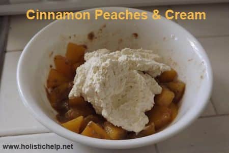 cinnamon Peaches and Cream