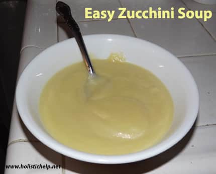 Easy Zucchini Soup